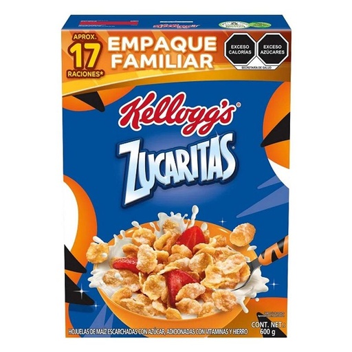 [ZUCARITAS 600GR] Cereal Zucaritas Kellogg's 600gr