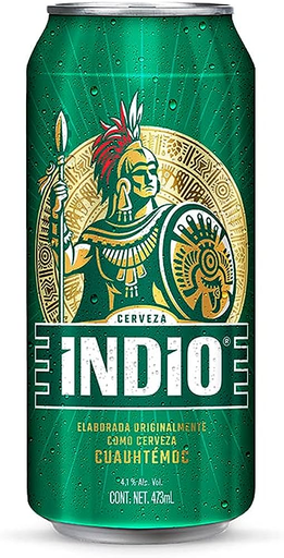 [INDIO LATA 473ML] Cerveza Indio Lata 473ml
