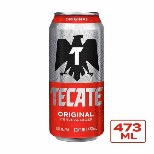 [TECATE 473ML] Cerveza Tecate Lata 473ml