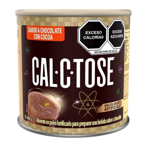[CAL-C-TOSE 400GR] Chocolate Cal-C-Tose en Polvo Lata 400gr