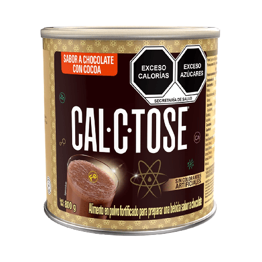 [CAL-C-TOSE 800GR] Chocolate Cal-C-Tose en Polvo Lata 800gr