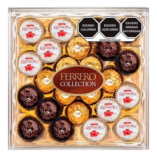 [CHOCOLATE FERRERO ROCHE SURTIDO 24PZ] Chocolate Ferrero Roche Surtido 24pz