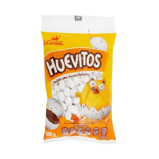 [CHOCOLATE HUEVITOS 500GR] Chocolate Huevitos 500gr