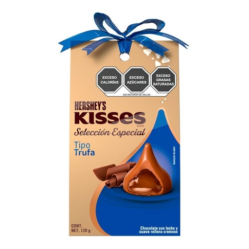 [KISSES TRUFA 120GR] Chocolate Kisses Hershey's tipo Trufa 120gr