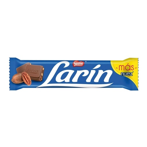 [LARÍN NESTLÉ NUEZ 24GR] Chocolate Larín Nestlé Nuez 24gr