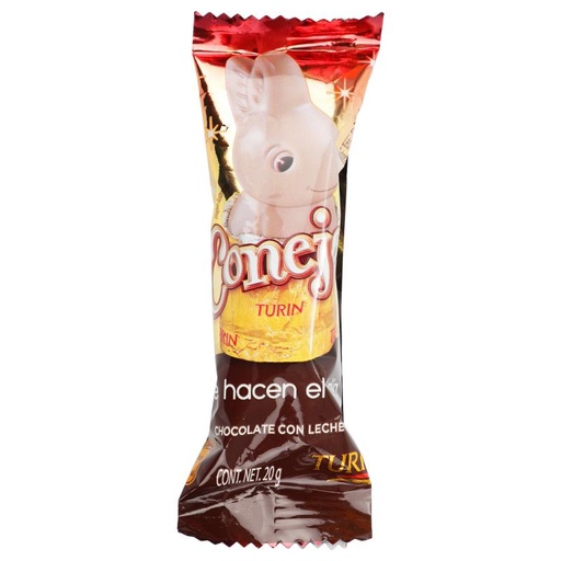 [TURIN CONEJO 20GR] Chocolate Turin Conejo 20gr