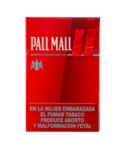 [PALL MALL RED 25PZ] Cigarros Pall Mall Red 25pz