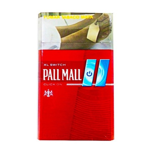 [PALL MALL XL ROJOS 20PZ] Cigarros Pall Mall XL Switch Rojos 20pz