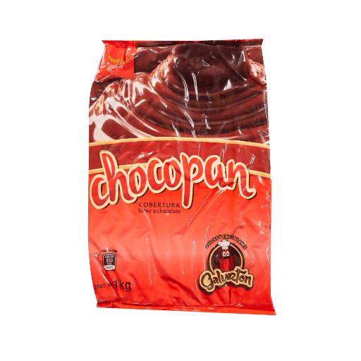 [CHOCOPAN 1KG] Cobertura de Chocolate Chocopan Galvezton 1kg