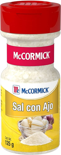 [MCCORMICK SAL/AJO 125GR] Condimento McCormick Sal con Ajo 125gr