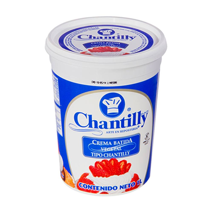 [CHANTILLY 1KG] Crema Batida Tipo Chantilly 1kg