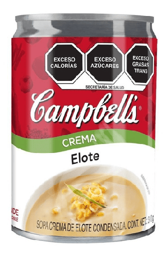 [CAMPBELL'S ELOTE 310GR] Crema Campbell's Elote 310gr