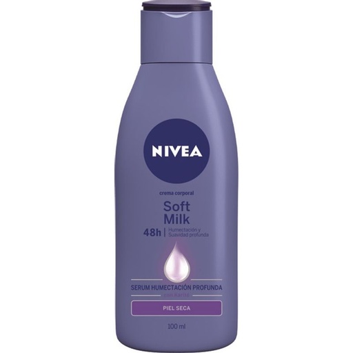 [NIVEA SOFT MILK 100ML] Crema Nivea Soft Milk 100ml