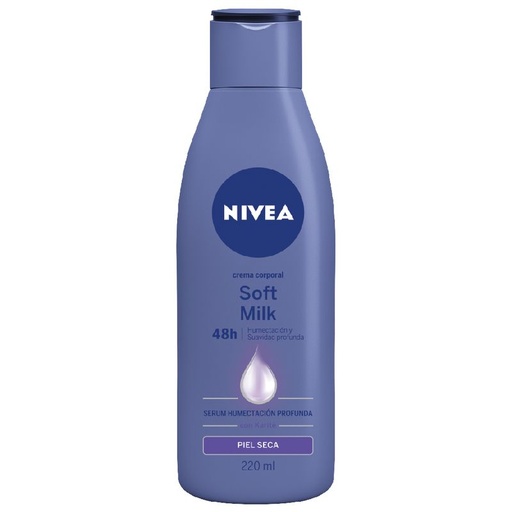 [NIVEA SOFT MILK 220ML] Crema Nivea Soft Milk 220ml