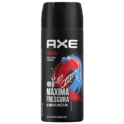 [AXE FUSION FRESH 150ML] Desodorante Axe Fusión Fresh Citrus & Pimienta en Aerosol 150ml