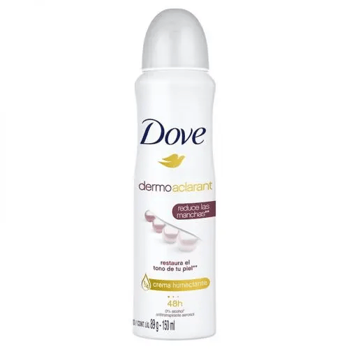 [DOVE ACLARANT 150ML] Desodorante Dove Dermo Aclarant en Aerosol 150ml