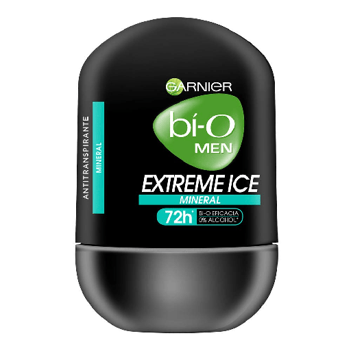 [BÍ-O MEN ICE ROLL-ON 50ML] Desodorante Garnier Bí-O Men Extreme Ice Roll-On 50ml