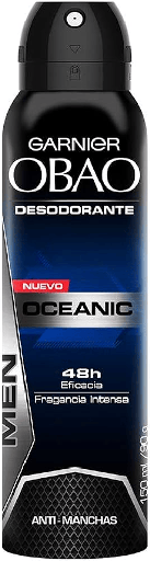 [OBAO OCEANIC 150ML] Desodorante Garnier Obao Oceanic en Aerosol 150ml