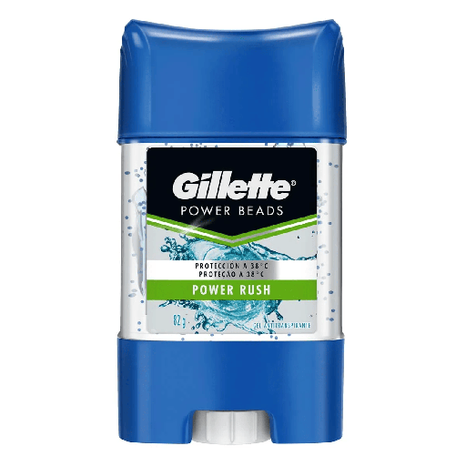 [GILLETTE POWER GEL 82GR] Desodorante Gillette Power Rush en Gel 82gr