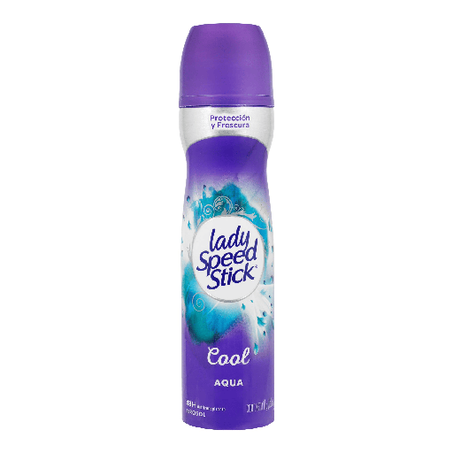 [LADY STICK COOL AQUA 91GR] Desodorante Lady Speed Stick Cool Aqua en Aerosol 91gr