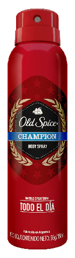 [OLD SPICE CHAMPION 150ML] Desodorante Old Spice Champion Body en Aerosol 150ml