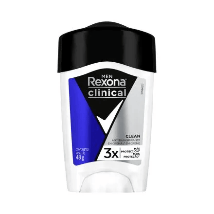 [REXONA MEN BARRA 48GR] Desodorante Rexona Clinical Men en Barra 48gr