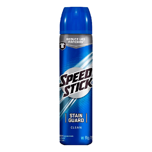 [SPEED STAINGUARD 91GR] Desodorante Speed Stick Stainguard en Aerosol 91gr