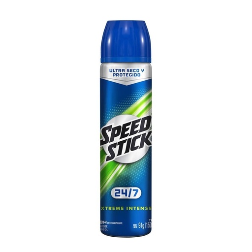 [SPEED EXTREME AEROSOL 91GR] Desodorante Speed Stick Xtreme Intense en Aerosol 91gr