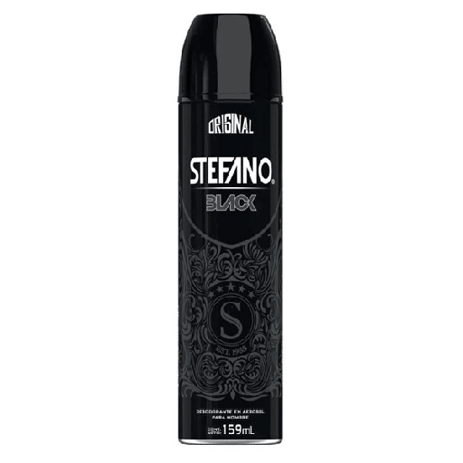 [STEFANO BLACK 60GR] Desodorante Stefano Black en Aerosol 60gr
