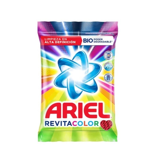 [ARIEL REVITACOLOR 850GR] Detergente Ariel Revitacolor en Polvo 850gr