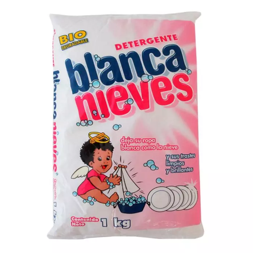 [BLANCA NIEVES 1KG] Detergente Blanca Nieves en Polvo 1kg