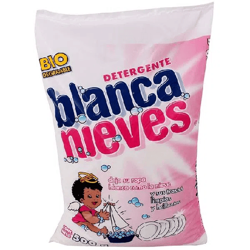 [BLANCA NIEVES 500GR] Detergente Blanca Nieves en Polvo 500gr