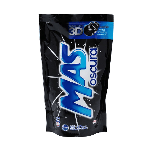 [MAS OSCURA 415ML] Detergente Mas Oscura Econopack Líquido 415ml