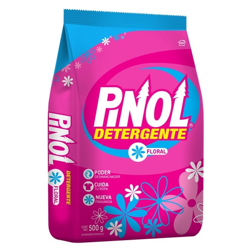 [PINOL FLORAL 500GR] Detergente Pinol Floral 500gr