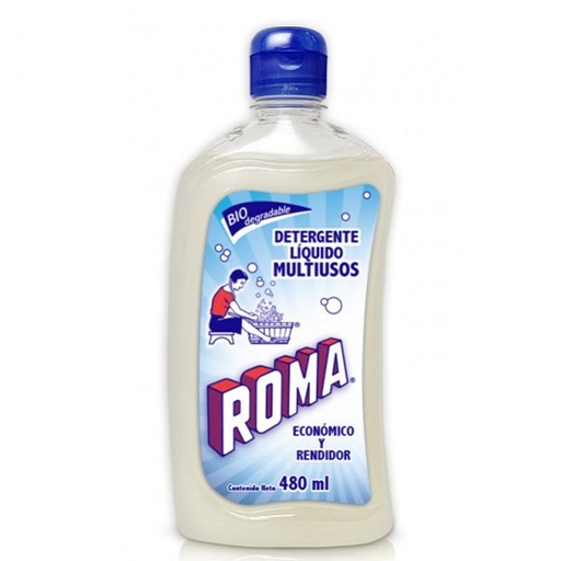 [ROMA 480ML] Detergente Roma Multiusos Líquido 480ml