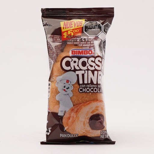 [CROSSANTIES BUMBO CHOCOLATE 32GR] Pan Dulce Bimbo Crossantines Chocolate 32gr