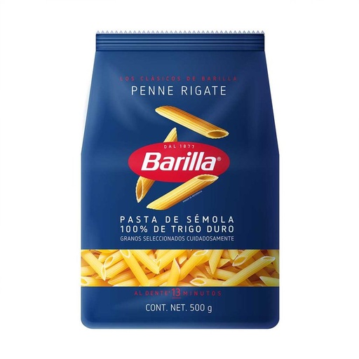 [BARRILLA PENNE RIGATE 500GR] Pasta Barilla Penne Rigate 500gr