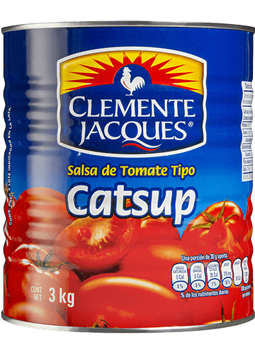 [CLEMENTE CATSUP 3KG] Salsa de Tomate Cátsup Clemente Jacques 3kg