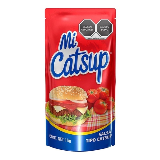 [MI CATSUP POUNCH 1KG] Salsa de Tomate Mi Cátsup Pouch 1kg
