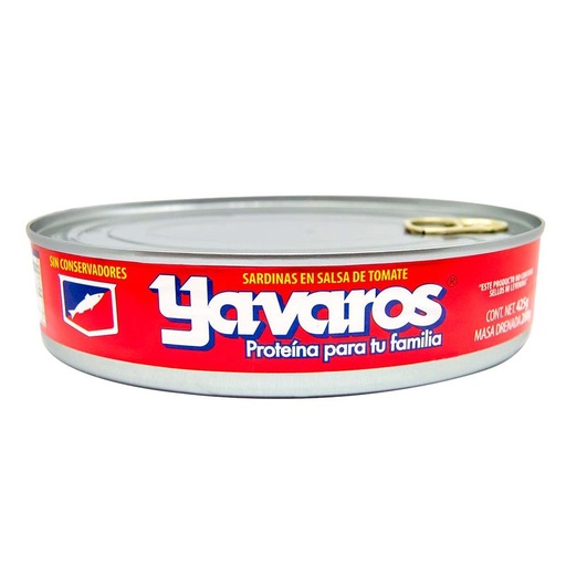 [YAVAROS 425GR] Sardina Yavaros en Salsa de Tomate 425gr