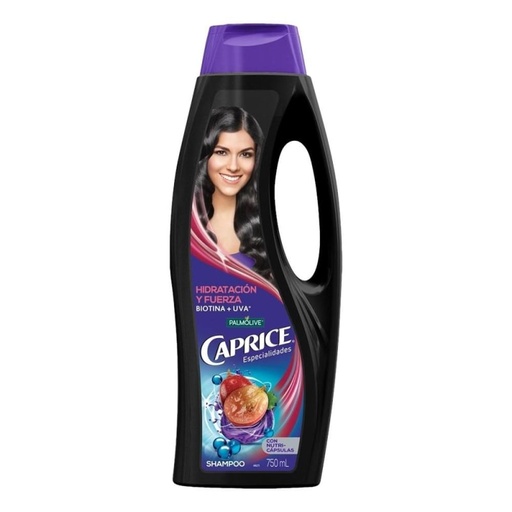[CAPRICE HIDRATACIÓN Y FUERZA 750ML] Shampoo Caprice Hidratación y Fuerza 750ml