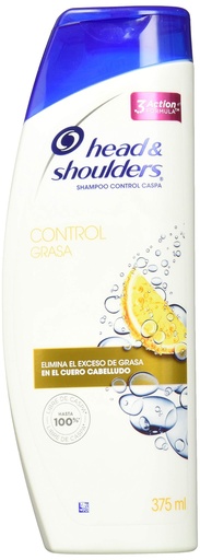 [HEAD & SHOULDERS 3 CONTROL GRASA 75ML] Shampoo Head & Shoulders 3 Control Grasa 75ml
