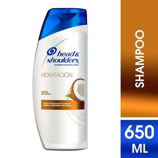 [HEAD & SHOULDERS HIDRATACIÓN 650ML] Shampoo Head & Shoulders Hidratación 650ml