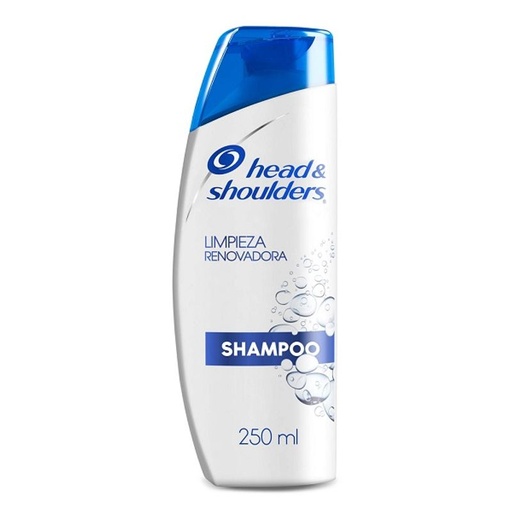 [HEAD & SHOULDERS LIMPIEZA RENOVADORA 250ML] Shampoo Head & Shoulders Limpieza Renovadora 250ml