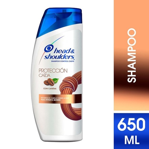 [HEAD & SHOULDERS PROTECCIÓN CAIDA 650ML] Shampoo Head & Shoulders Protección Caida Head y Shoulders 650ml