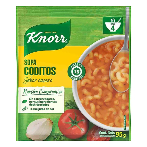 [KNORR CODITO 95GR] Sopa Knorr Codito 95gr