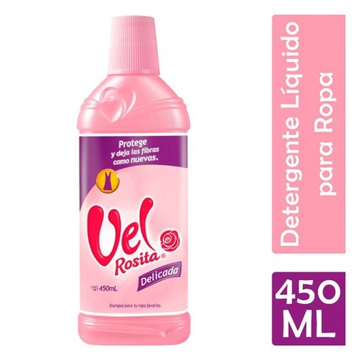 [VEL ROSITA 450ML] Suavizante de Telas Vel Rosita Delicada 450ml