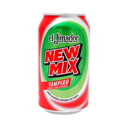 [NEW MIX VAMPIRO 350ML] Tequila Preparado New Mix El Jimador Vampiro 350ml