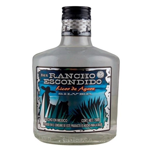 [RANCHO ESCONDIDO SILVER 750ML] Tequila Rancho Escondido Silver 750ml